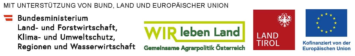 Gefördert durch Bund, Land Tirol und die Europäische Union