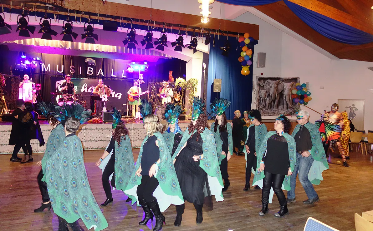 a-fasching-koasaliners-als-tanzende-pfaue