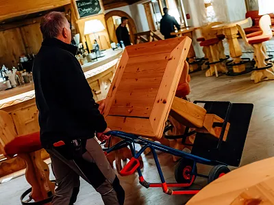 © Leni Harrer Stanglwirt-Aufbau-Weisswurstparty