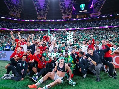 Alex Hauser im Champions League Finale