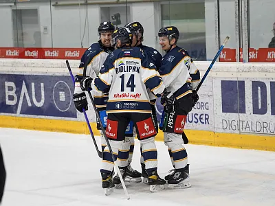 © Alex Schwaninger Eishockey Adler Kitzbühel vs Cortina