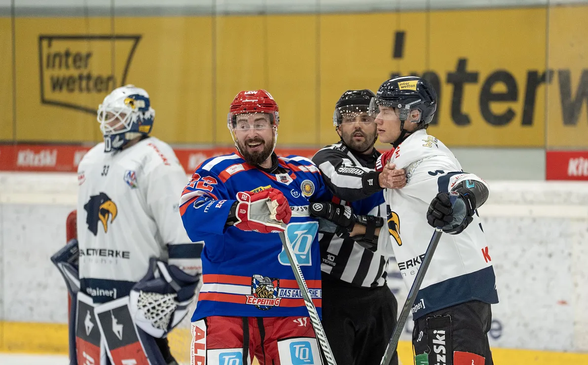 Eishockey Adler Kitzbühel vs Peiting