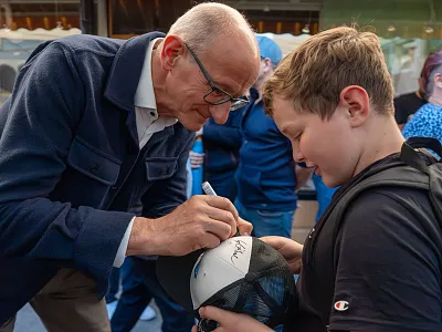 Empfang Olympiasieger Stephan Embacher