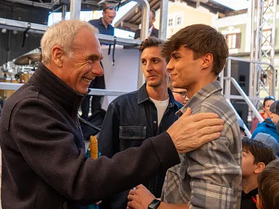 Empfang Olympiasieger Stephan Embacher