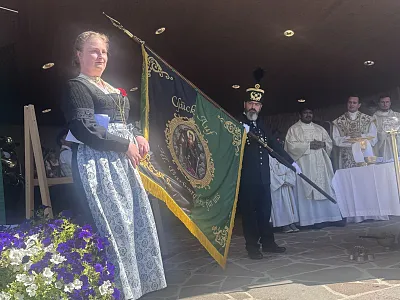 Fahnenweihe Knappschaft Rerobichl Oberndorf