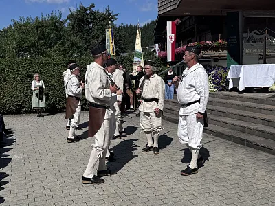 Fahnenweihe Knappschaft Rerobichl Oberndorf