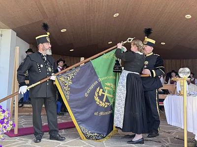Fahnenweihe Knappschaft Rerobichl Oberndorf