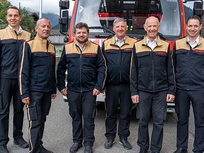 Feuerwehr Autoübergabe Aschau