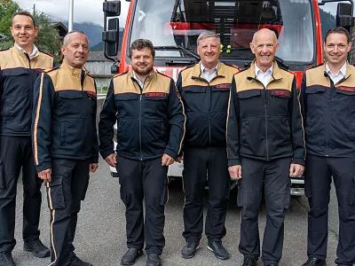 Feuerwehr Autoübergabe Aschau