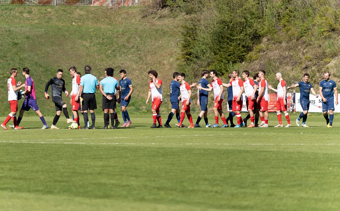 Fußball Hochfilzen Derby Waidring