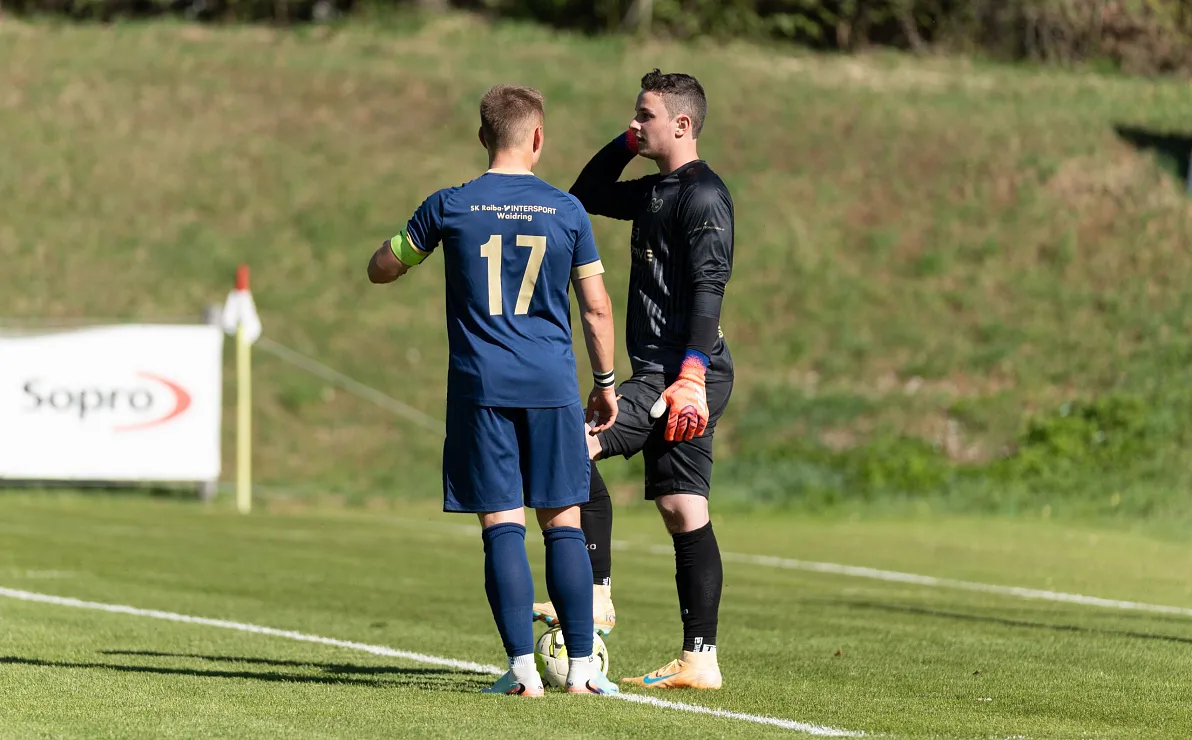 Fußball Hochfilzen Derby Waidring