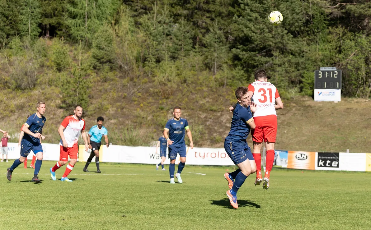 Fußball Hochfilzen Derby Waidring