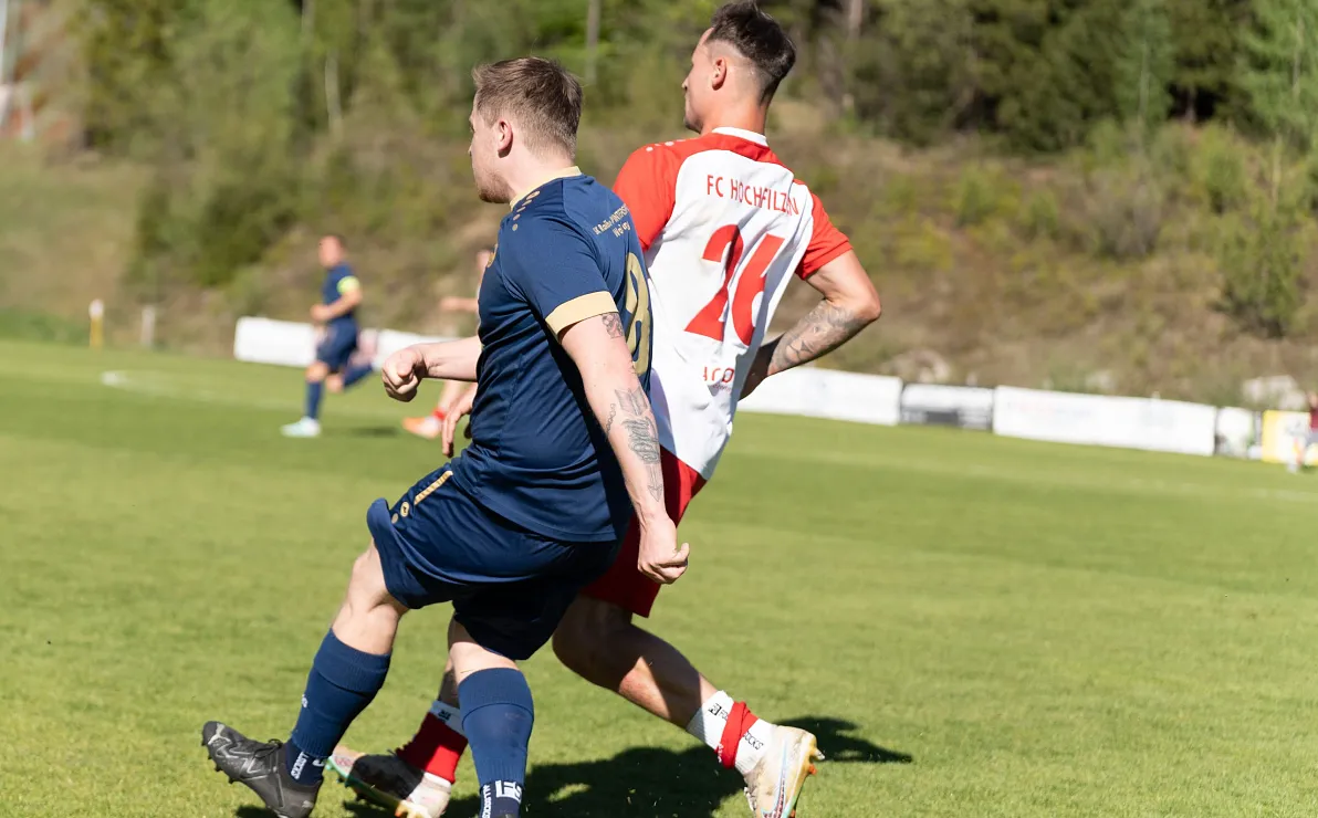 Fußball Hochfilzen Derby Waidring