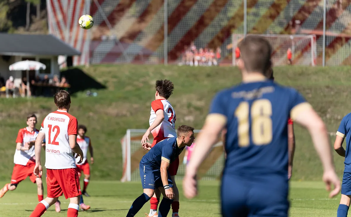 Fußball Hochfilzen Derby Waidring