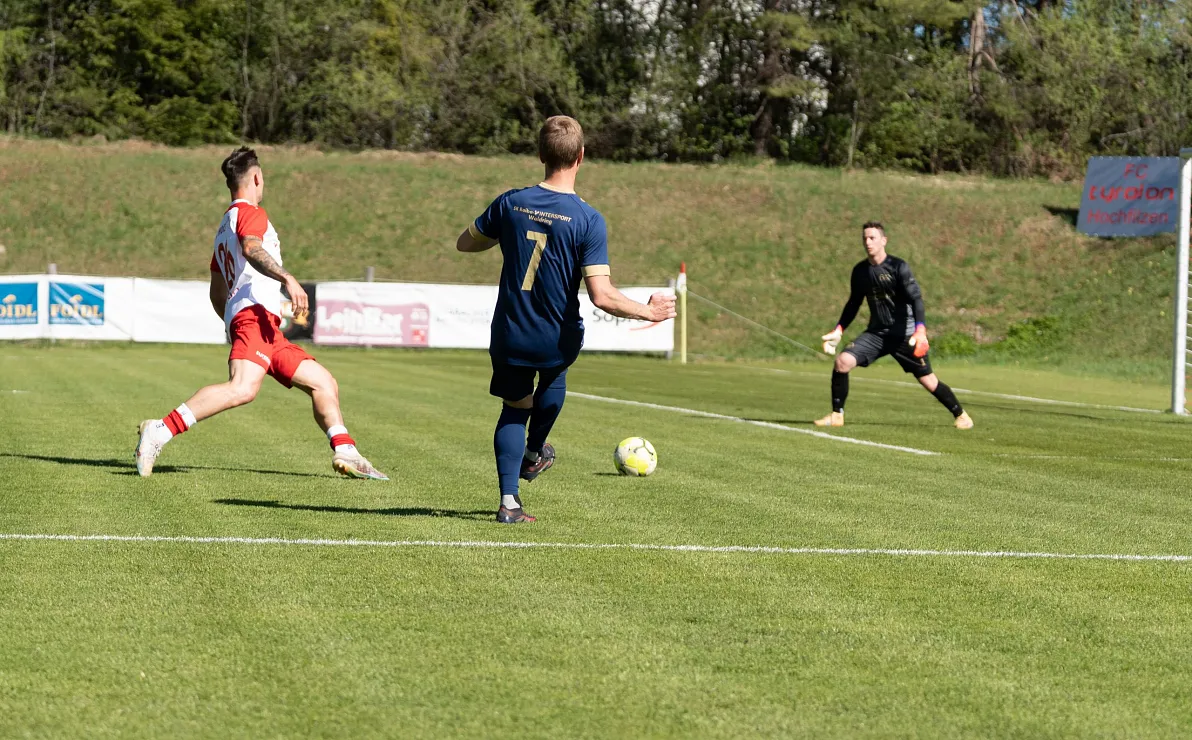 Fußball Hochfilzen Derby Waidring