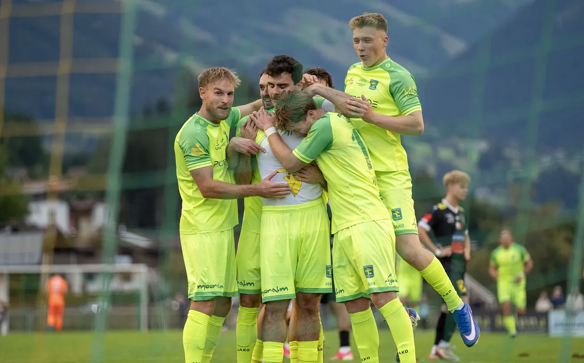 Fußball Regionalliga West Kitzbühel vs Lauterach