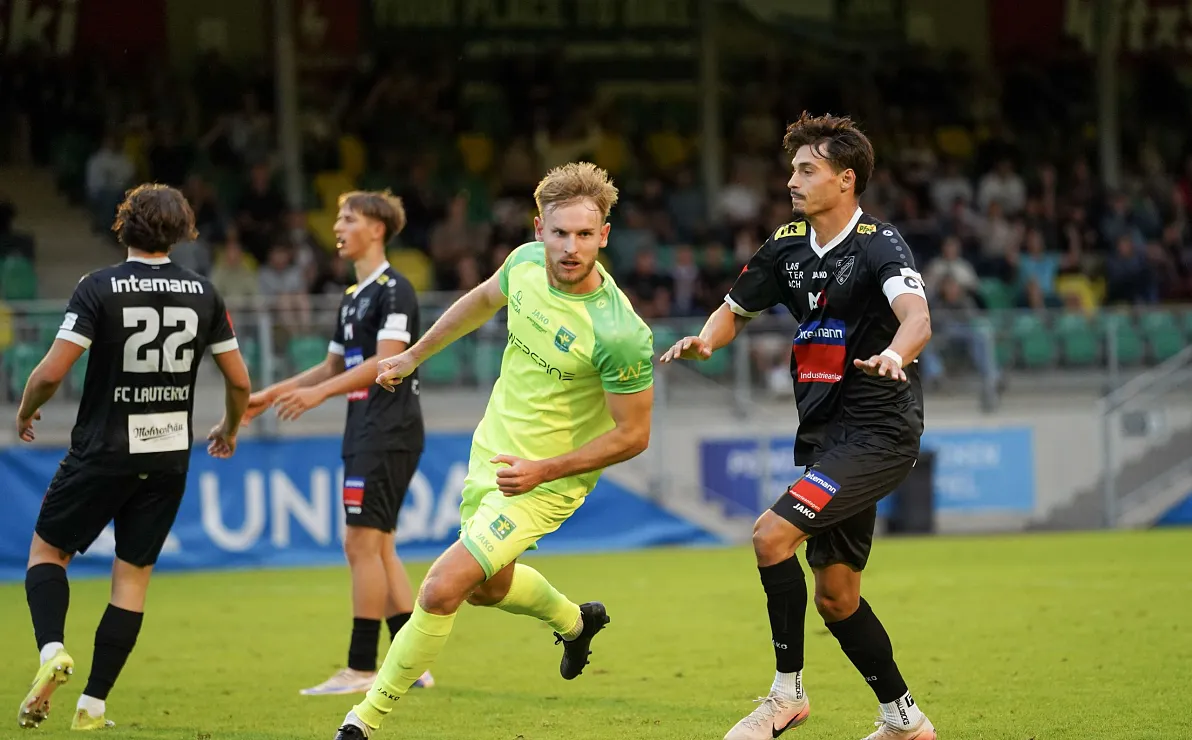 Fußball Regionalliga West Kitzbühel vs Lauterach