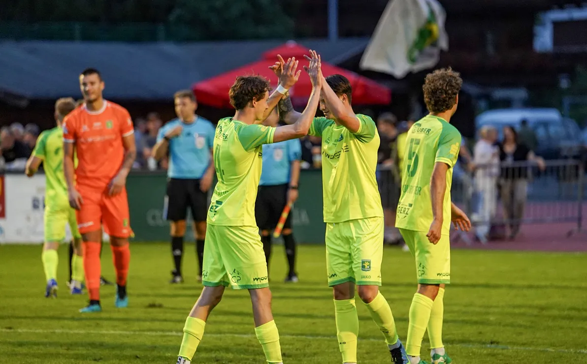 Fußball Regionalliga West Kitzbühel vs Lauterach