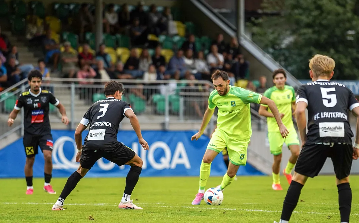 Fußball Regionalliga West Kitzbühel vs Lauterach