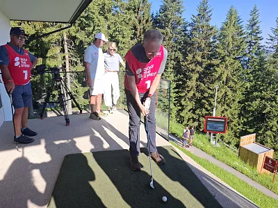 Golf the Streif