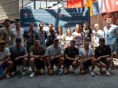 Gondel Hahnenkamm Marco Odermatt