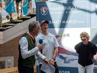 Gondel Hahnenkamm Marco Odermatt