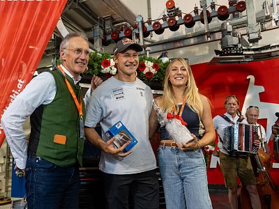 Gondel Hahnenkamm Marco Odermatt