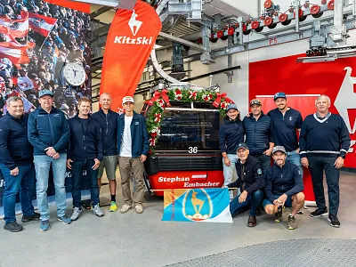 Hahnenkamm-Gondel für Stephan Embacher