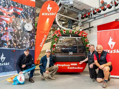 Hahnenkamm-Gondel für Stephan Embacher