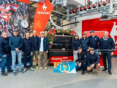 Hahnenkamm-Gondel für Stephan Embacher