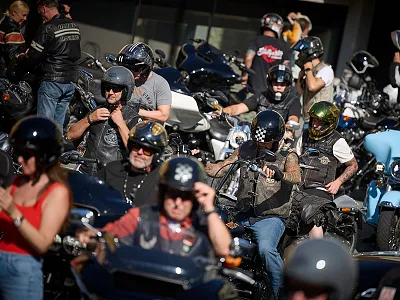 Harley Treffen in Kitzbuehel