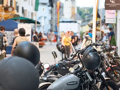 Harley Treffen in Kitzbuehel