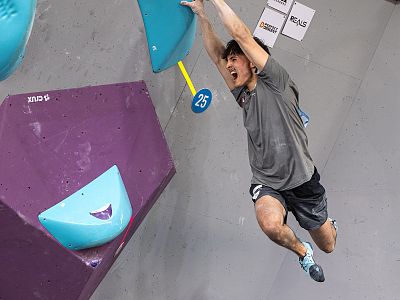 Julian Wimmer Bouldern