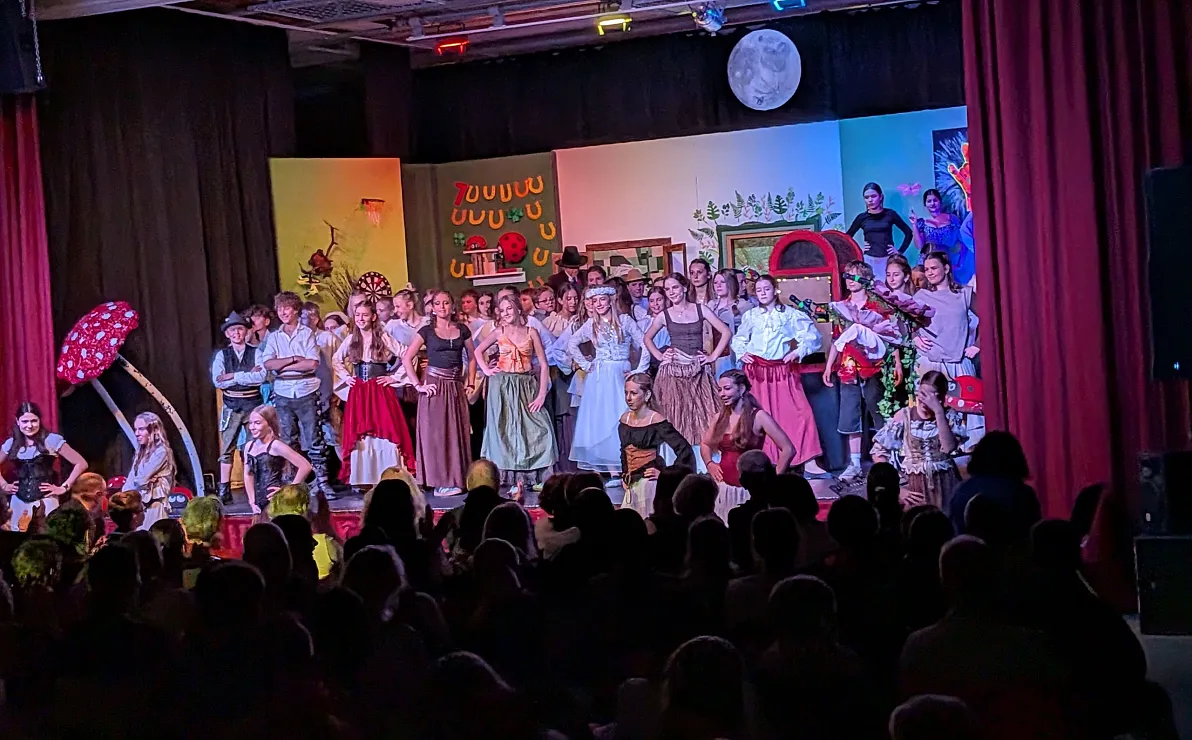 Musiktheater Schüler der MS2 in St. Johann