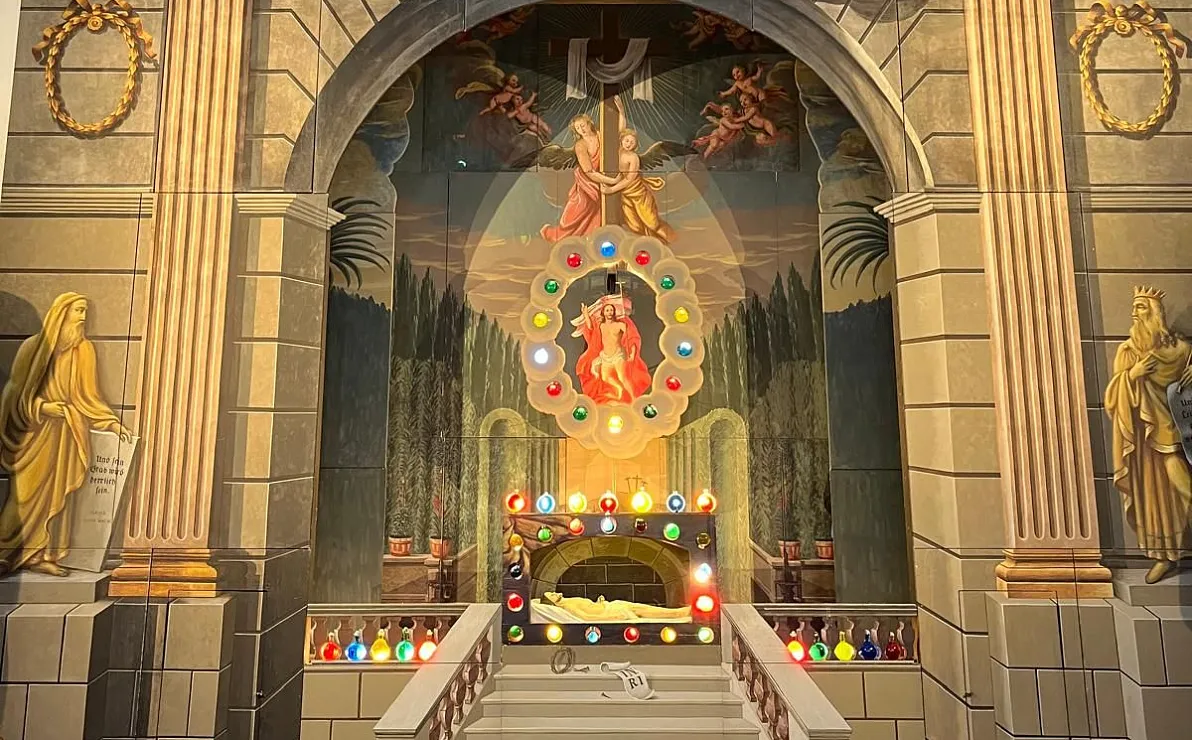 Ostergrab_St.Johann_Aufbau