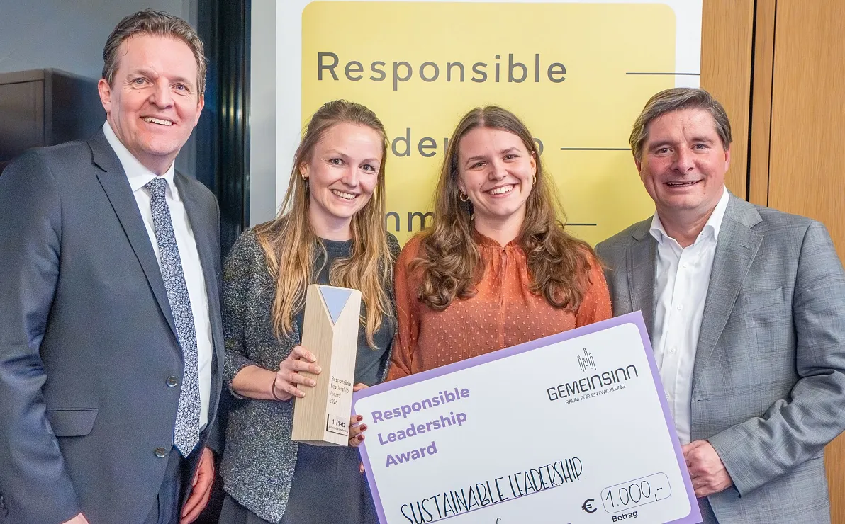 Platz 1 Kategorie Sustainable Leadership: "Wasserkreislauf im Produktionsprozess" – Ernst Derfeser GmbH