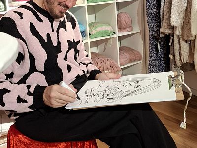 © Barbara Nothdurfter Schnellzeichner Christian Kitzbühel