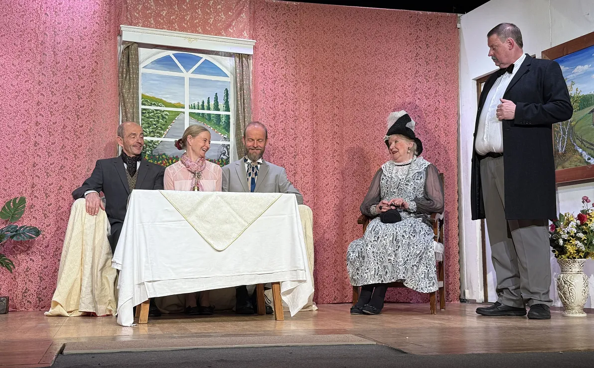 Selbst im vornehmen Leben passt den Vagabunden nicht alles