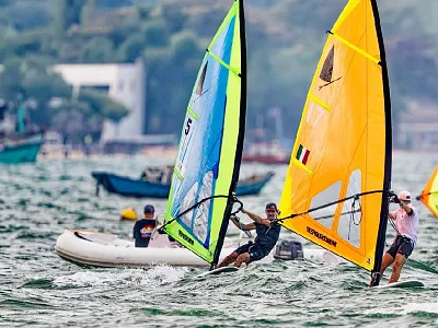 Seppi Salvenmoser Windsurfen