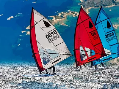 Seppi Salvenmoser Windsurfen