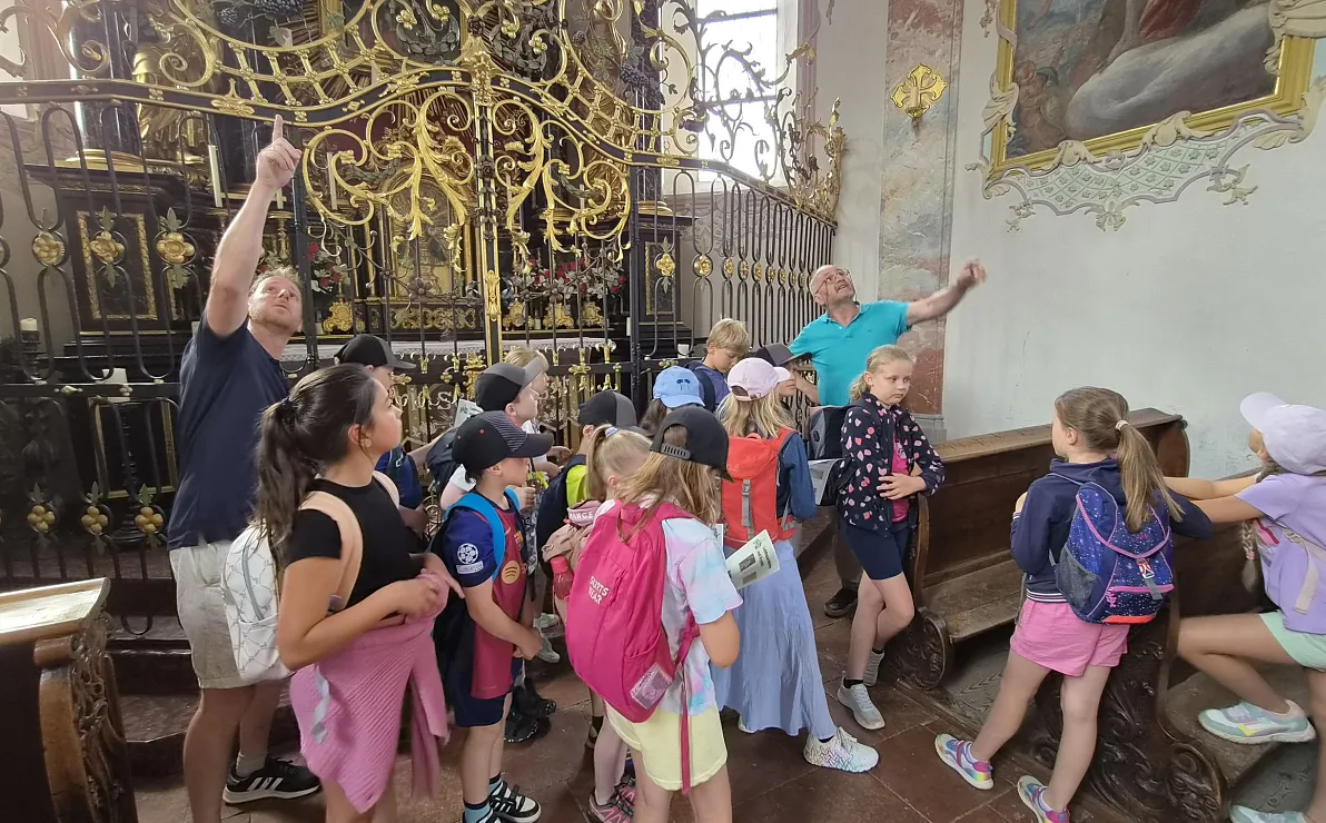 Volksschule Reith auf Entdeckungsreise