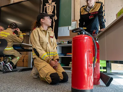 Wissenstest der Feuerwehrjugend der Bezirke Kitzbühel und Lienz in Going