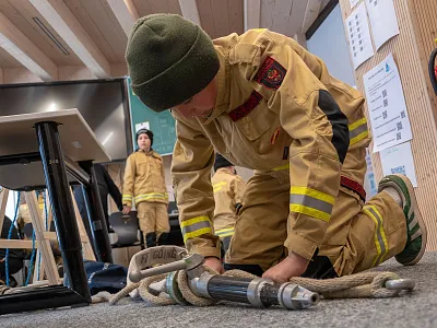 Wissenstest der Feuerwehrjugend der Bezirke Kitzbühel und Lienz in Going