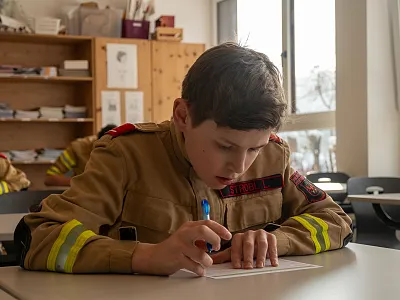 Wissenstest der Feuerwehrjugend der Bezirke Kitzbühel und Lienz in Going