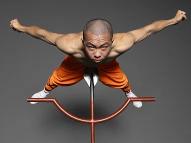 Shaolin-Mönche live
