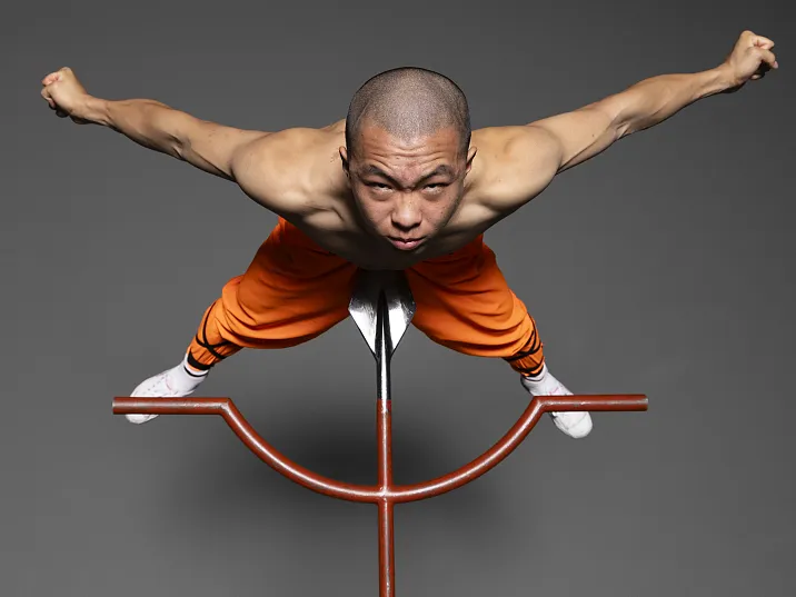 Shaolin-Mönche live