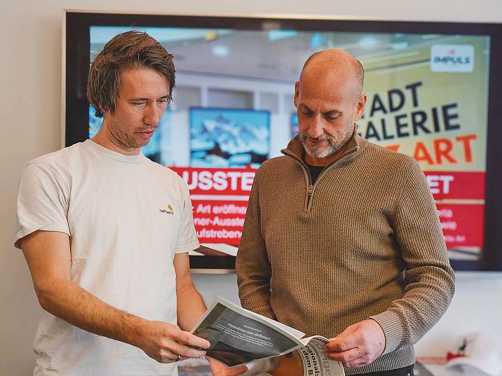 Andi Erber und Stefan Pletzer