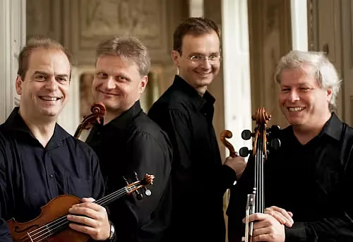 Quartett mit Kontrabass