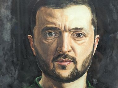 Bild der Künstlerin Iryna Iskra