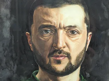 Bild der Künstlerin Iryna Iskra